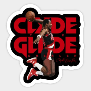 Clyde Drexler Sticker